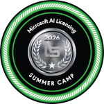 Licensing School - Summer Camp 2026 Microsoft AI Licensing Badge